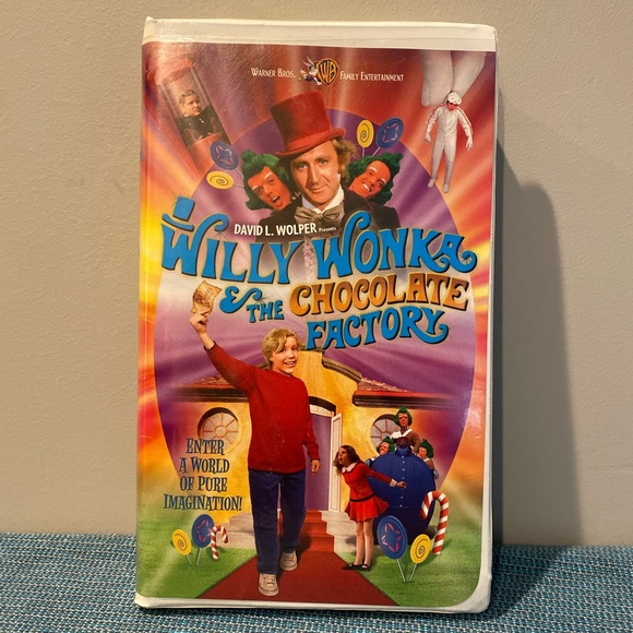 Other - Willy Wonka VHS Tape